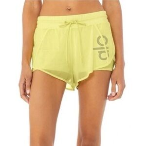 Alo Yoga Ambience Layered Graphic Performance Shorts